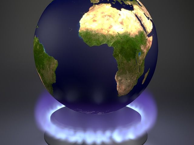 global warming température sur terre